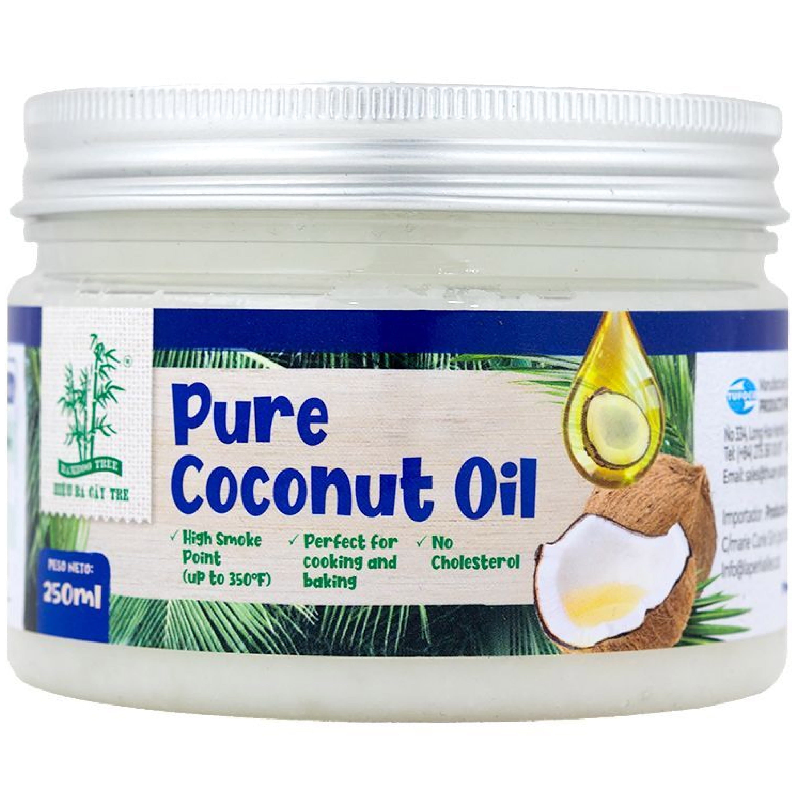 ACEITE DE COCO VERGE 250ML BAMBO TREE