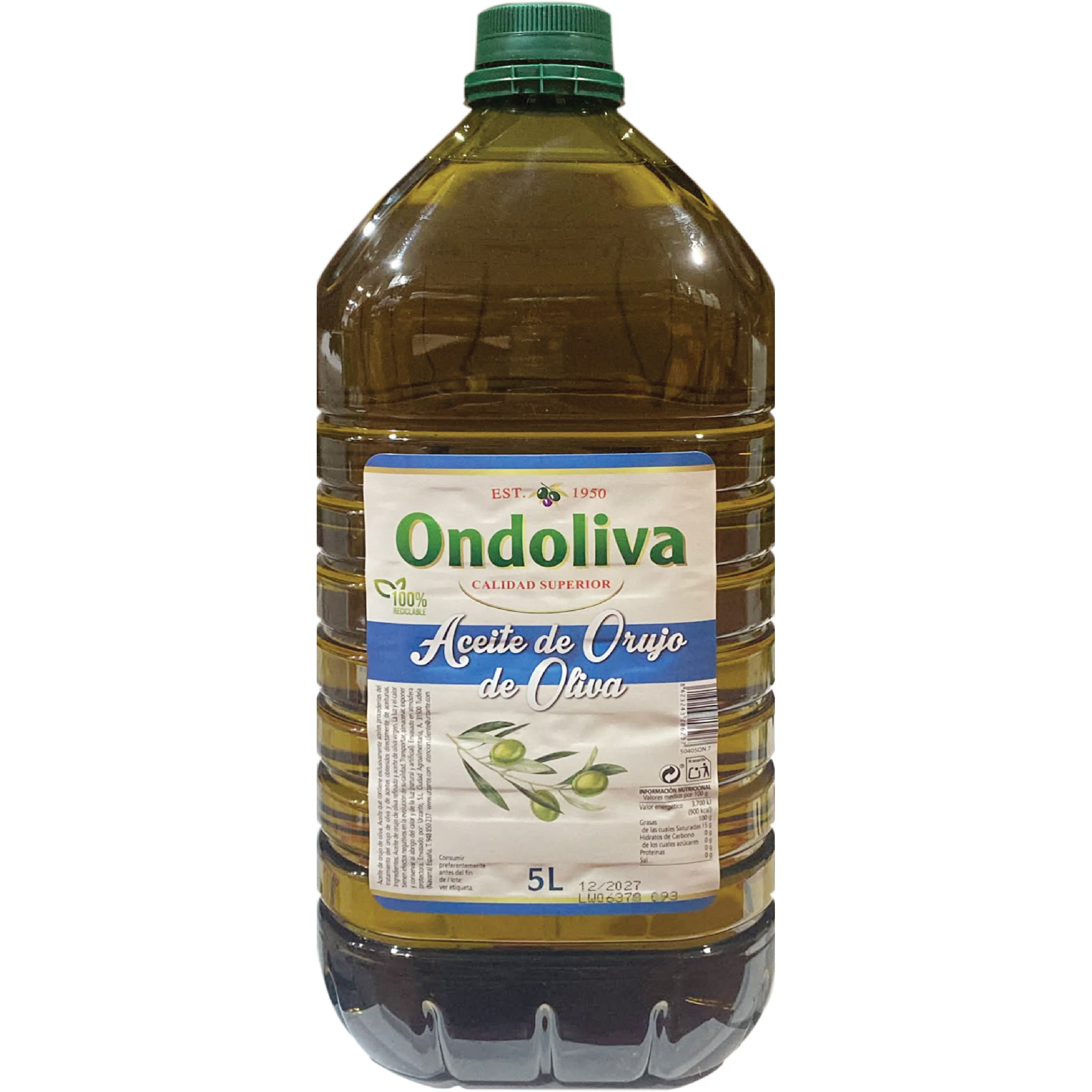 ACEITE ORUJO 5 LITROS