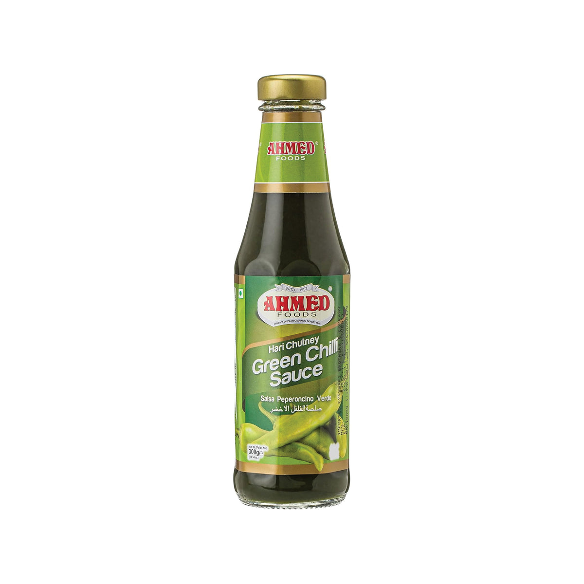 AHMED GREEN CHILLI SAUCE 300G