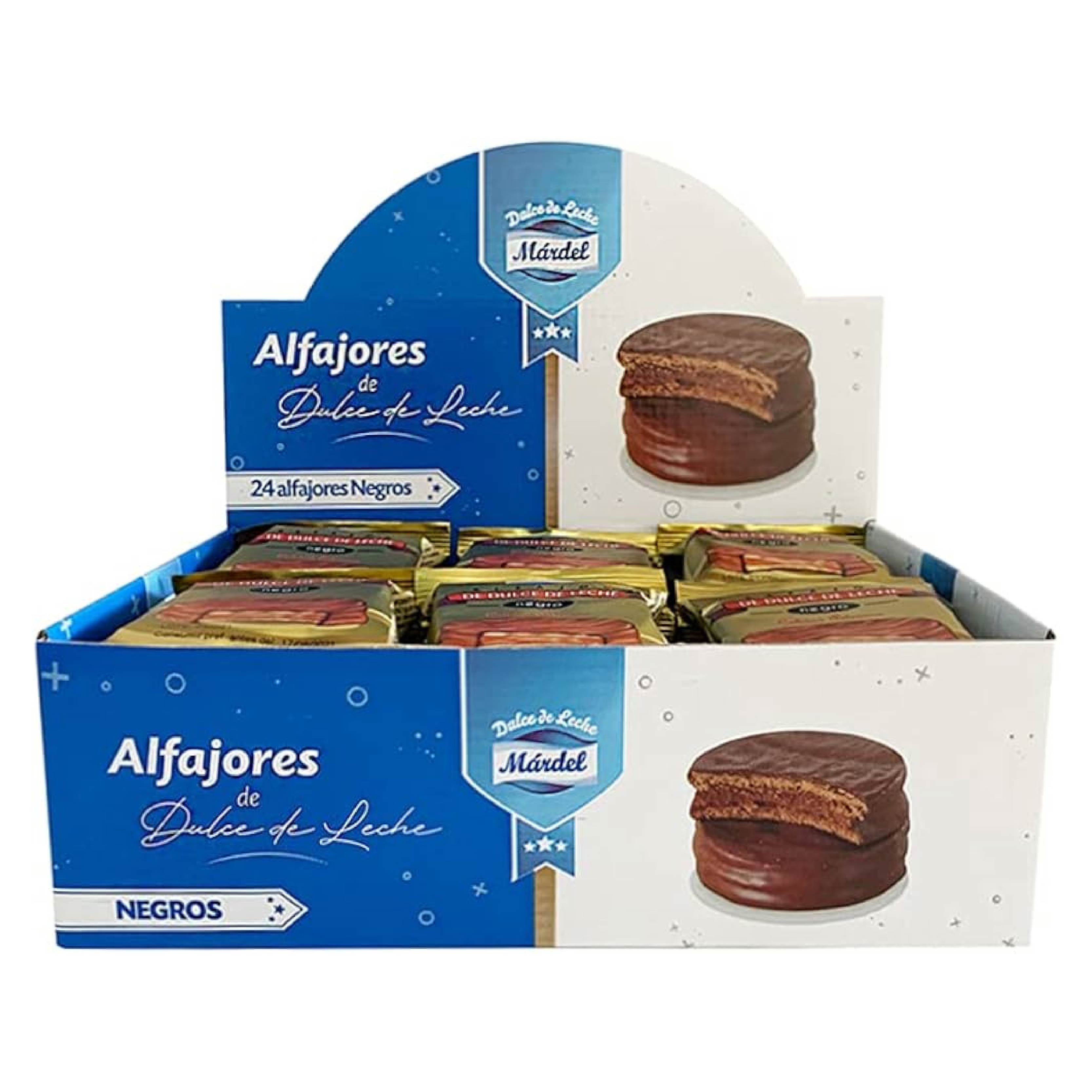 ALFAJOR MARDELL NEGRO 24UNI 1200G