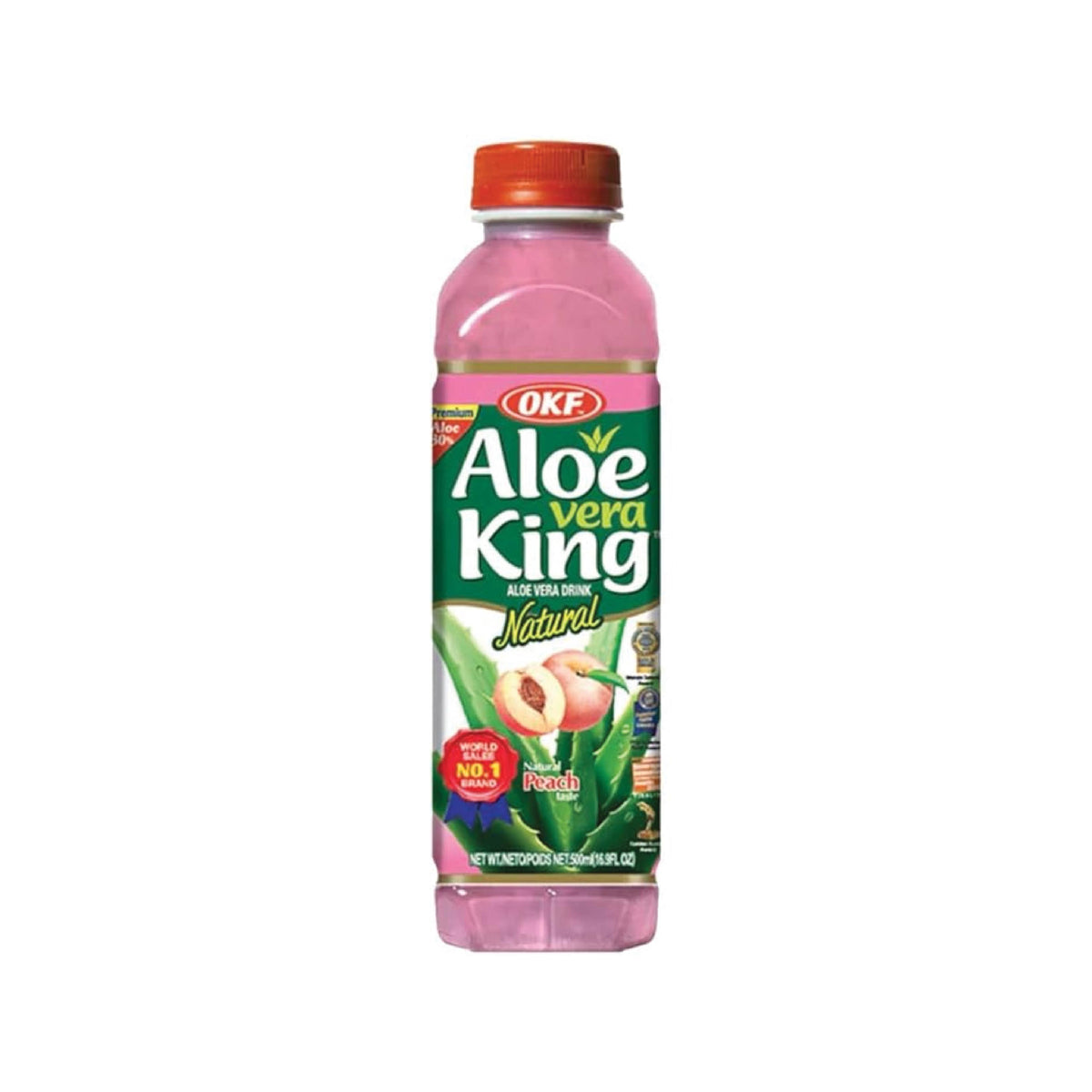ALOE VERA KING MELOCOTON 500ML