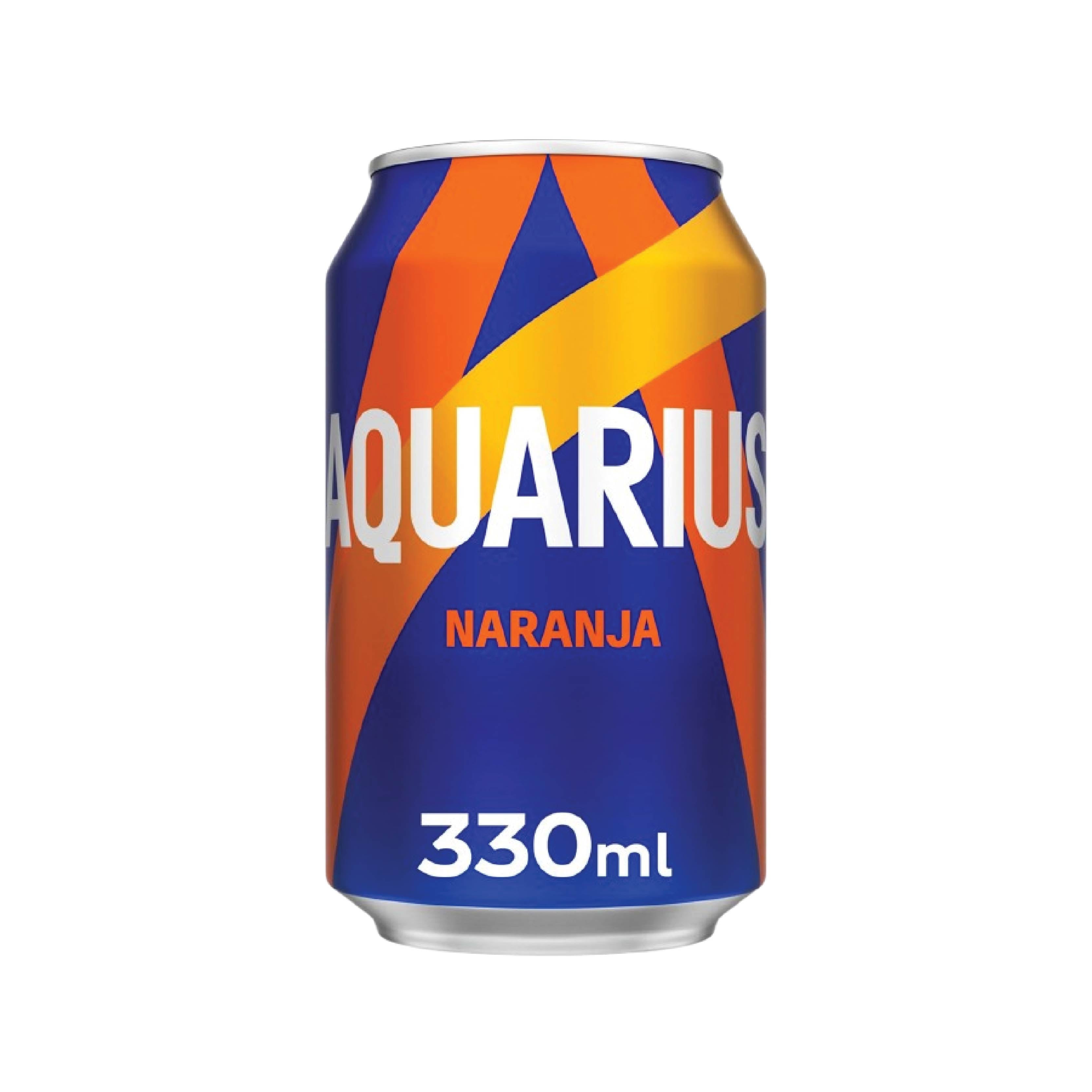 AQUARIUS NARANJA LATA 33CL