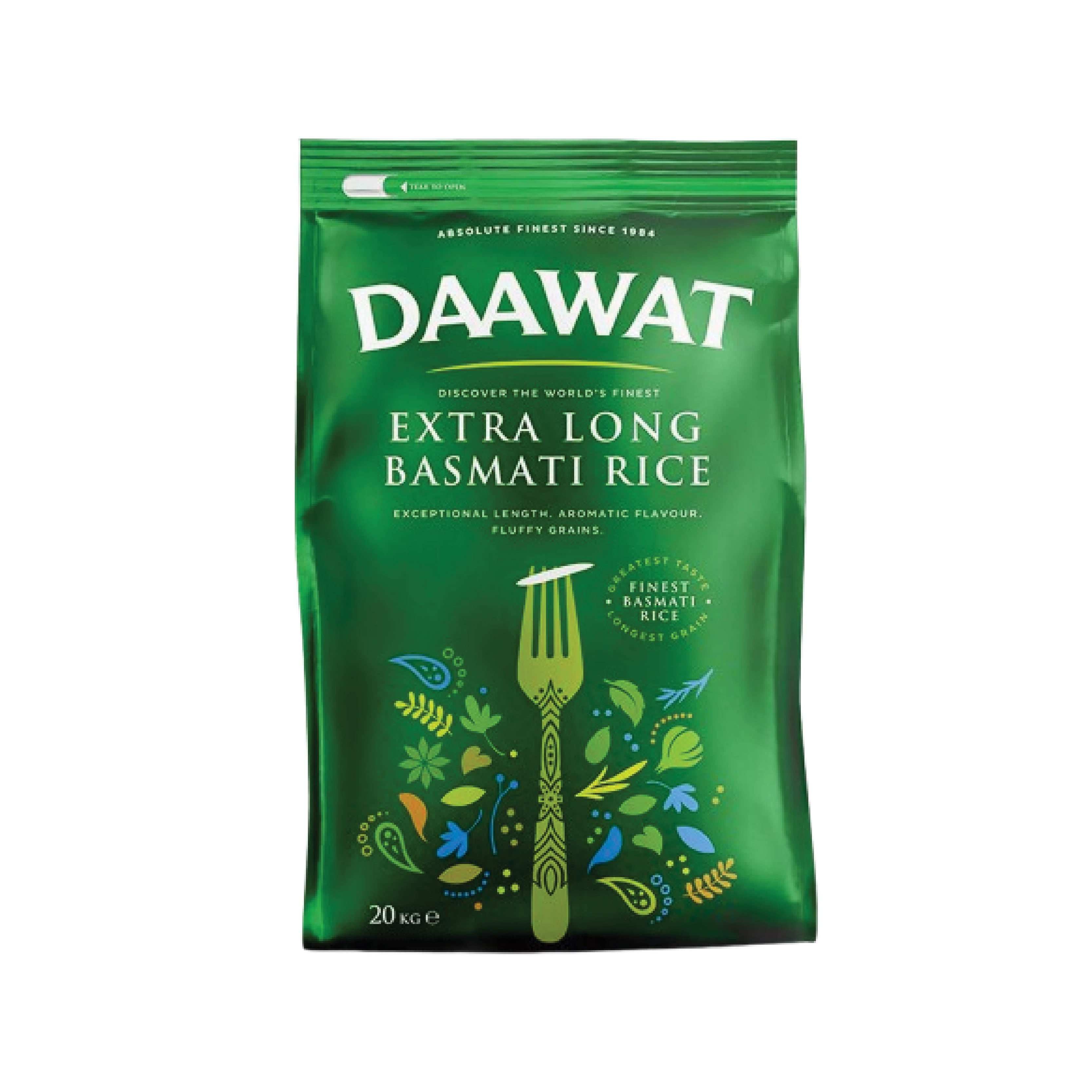 ARROZ DAAWAT EXTRA LONG 20KG