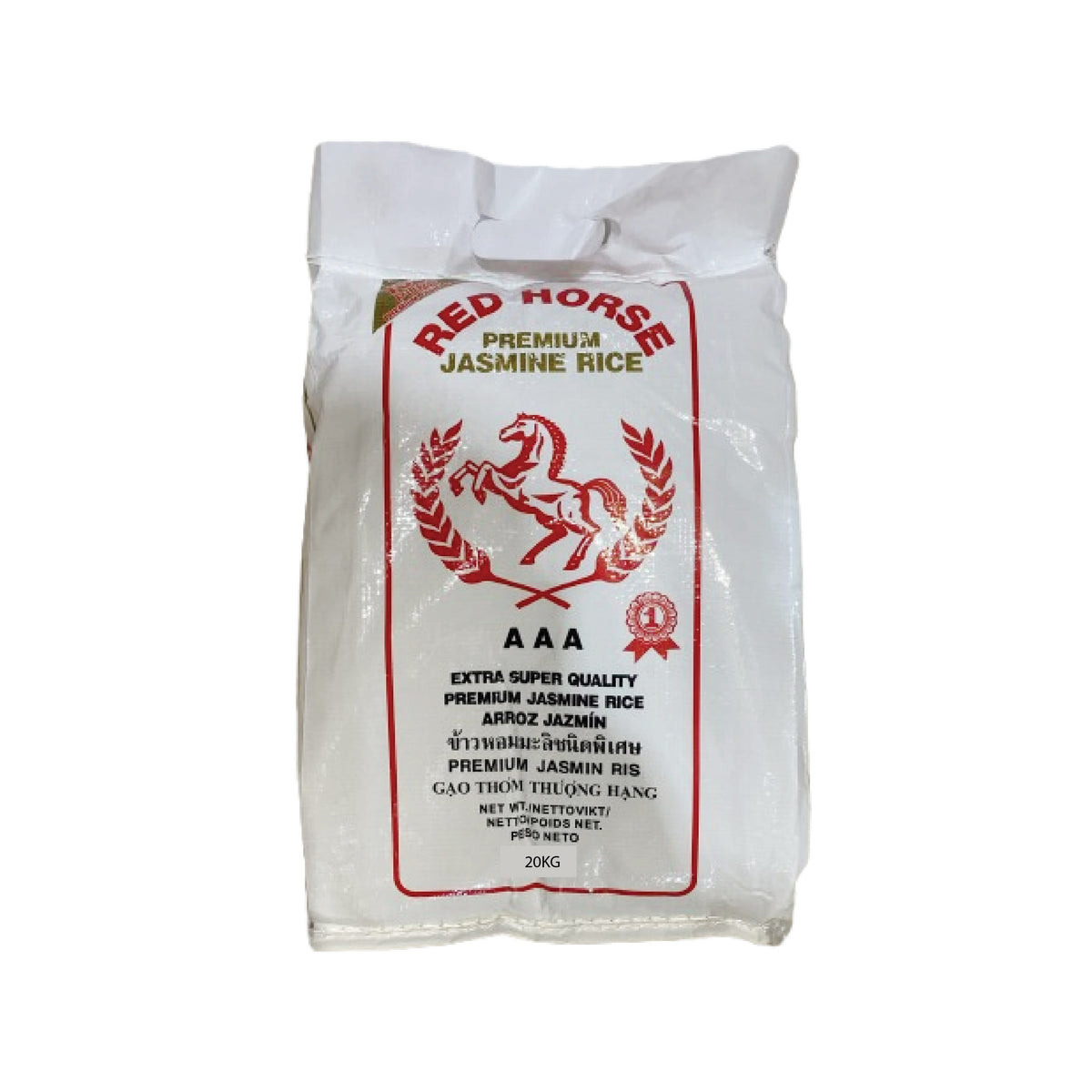 ARROZ RED HORSE ENTERO 20KG