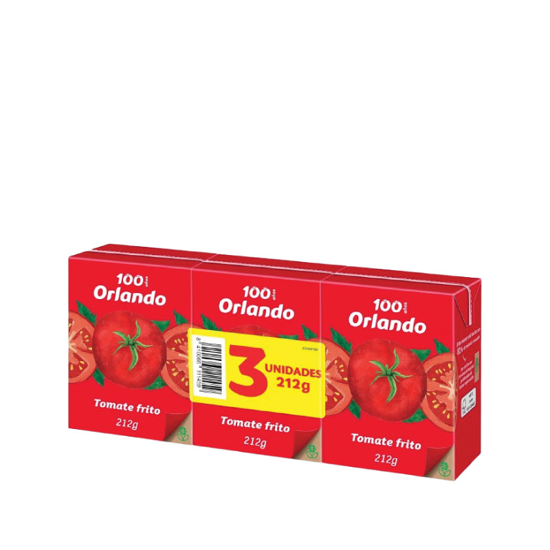 TOMATE FRITO ORLANDO 3X 212G