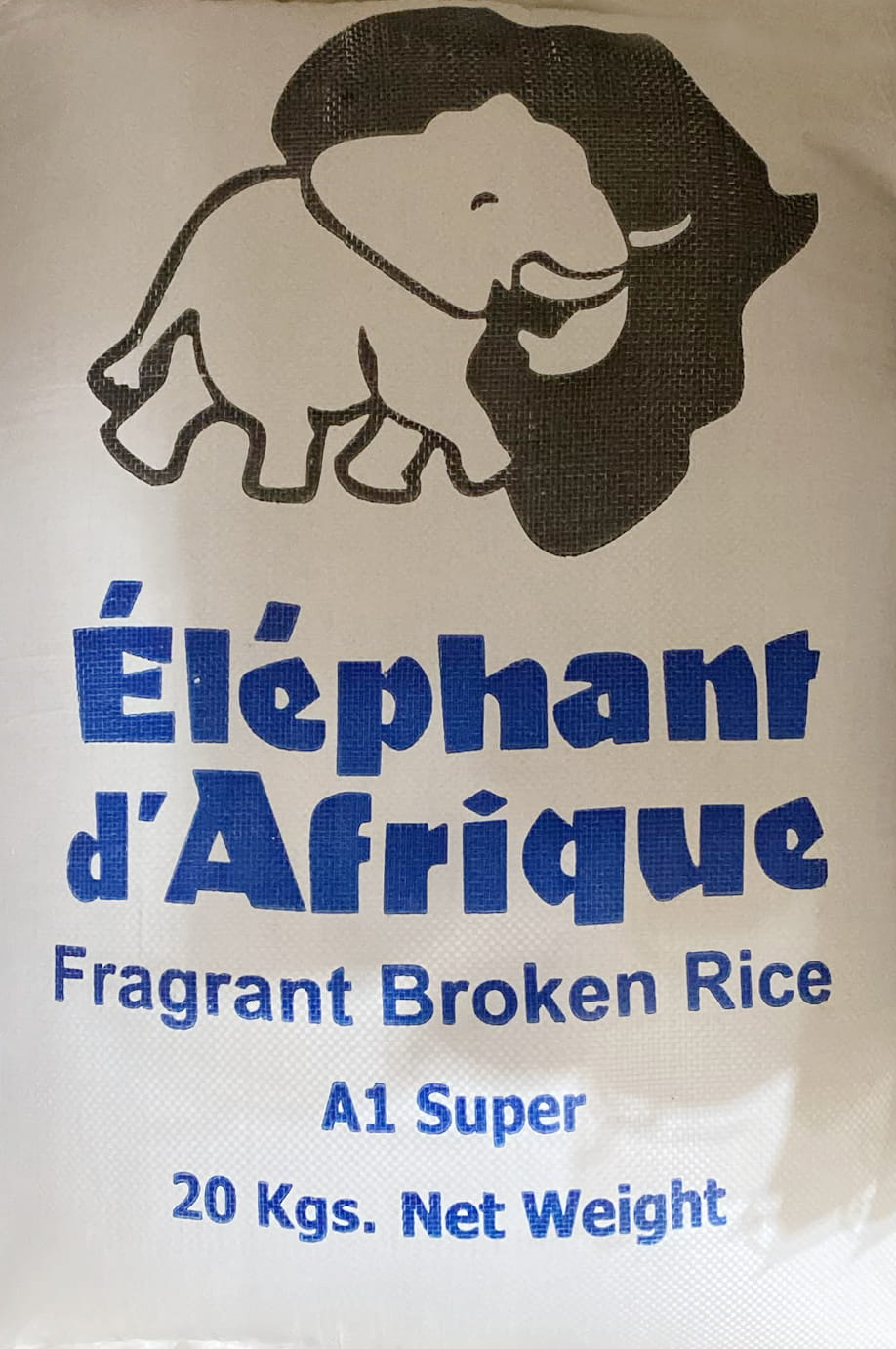 ARROZ ELEPHANT 2 CORTES 20KG AZUL
